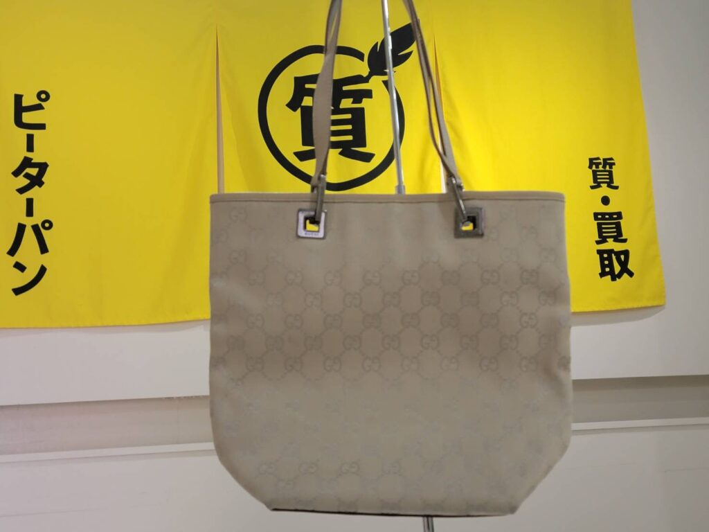 GUCCI キャンバス トートバッグ