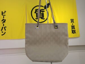 GUCCI キャンバス トートバッグ