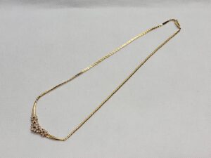 K18 R0.17ct MD0.93ct ネックレス 10.5g
