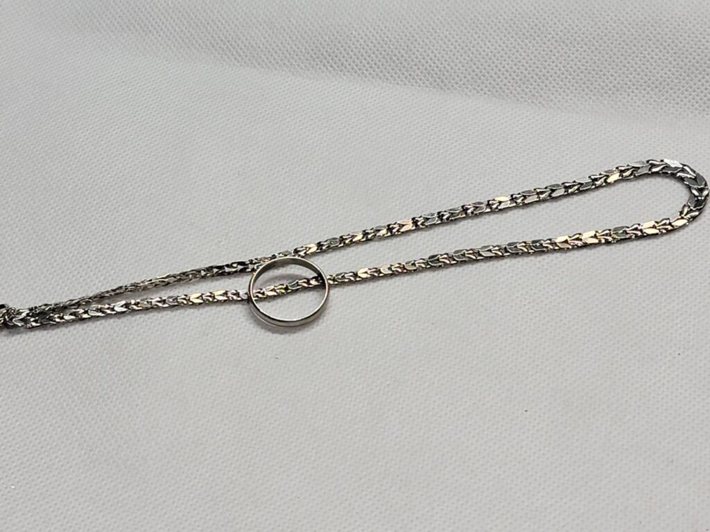 Pt1000 リング・ネックレス 13.3g