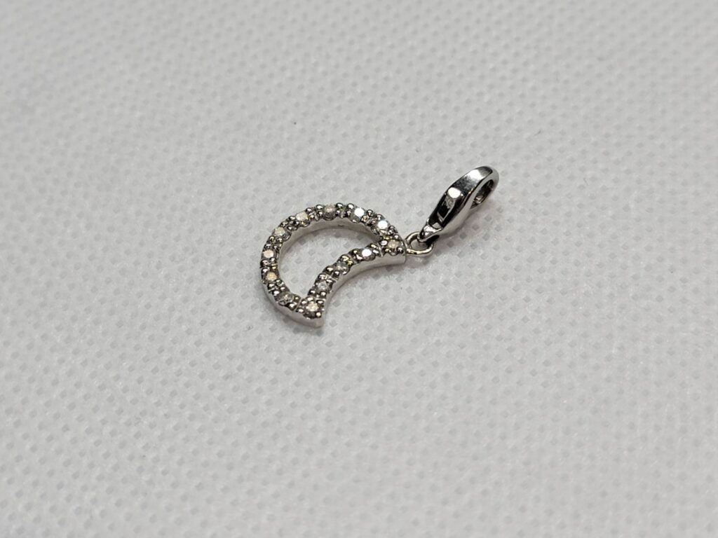 K18WG ネックレストップ 1.5g