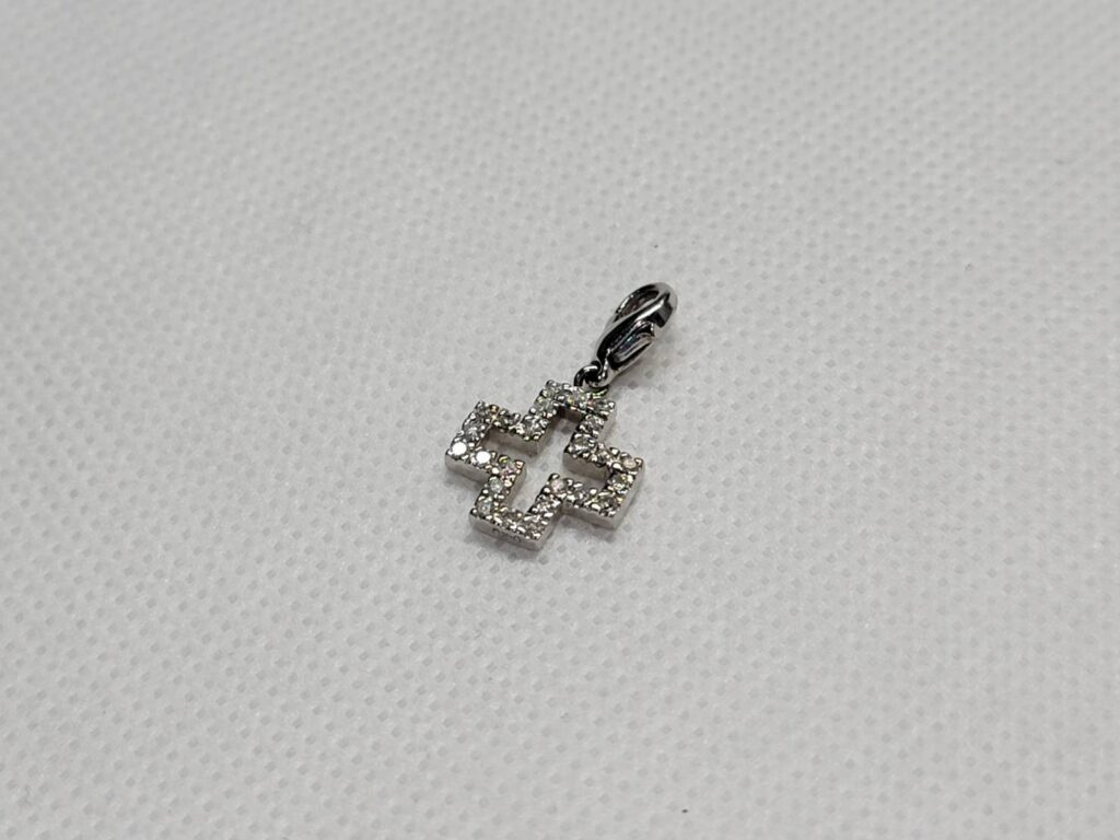 K18WG ネックレストップ 1.9g