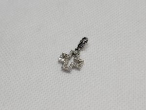 K18WG ネックレストップ 1.9g