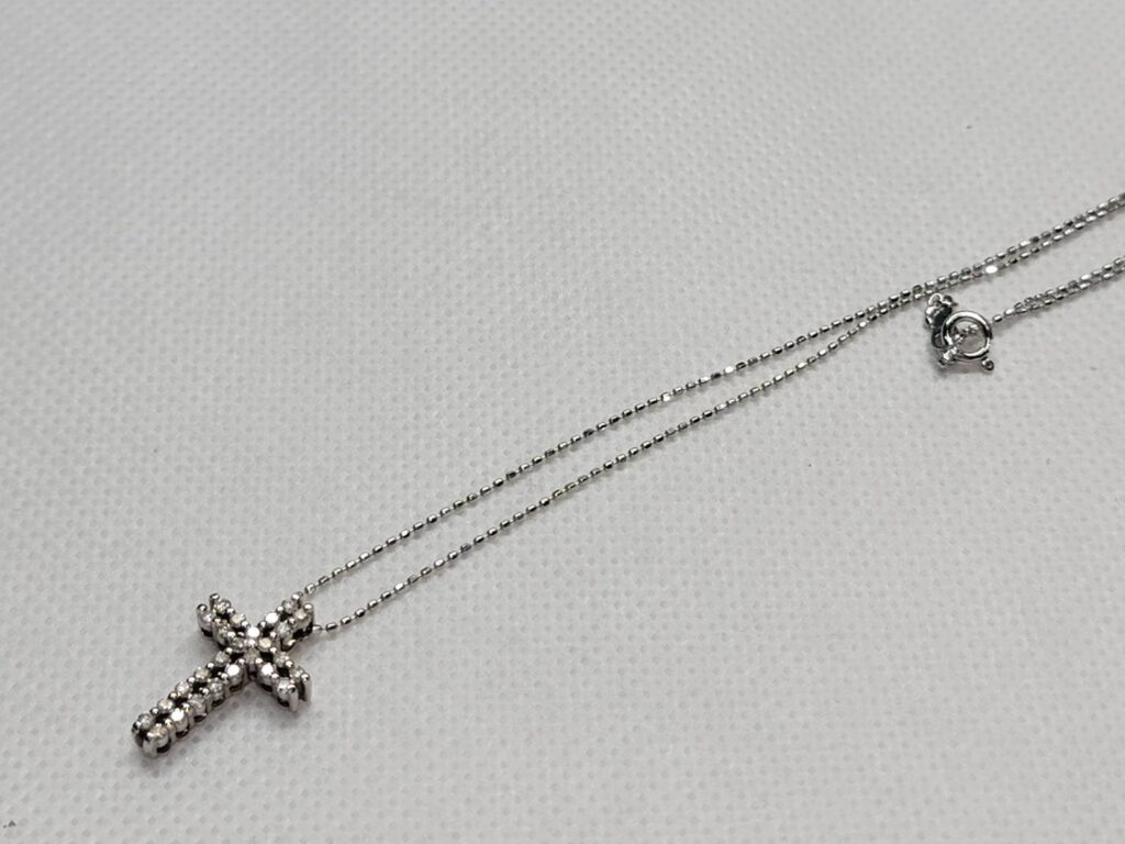 K18WG ネックレス 2.5g