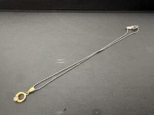 K18WG/K18　ネックレス　1.3ｇ