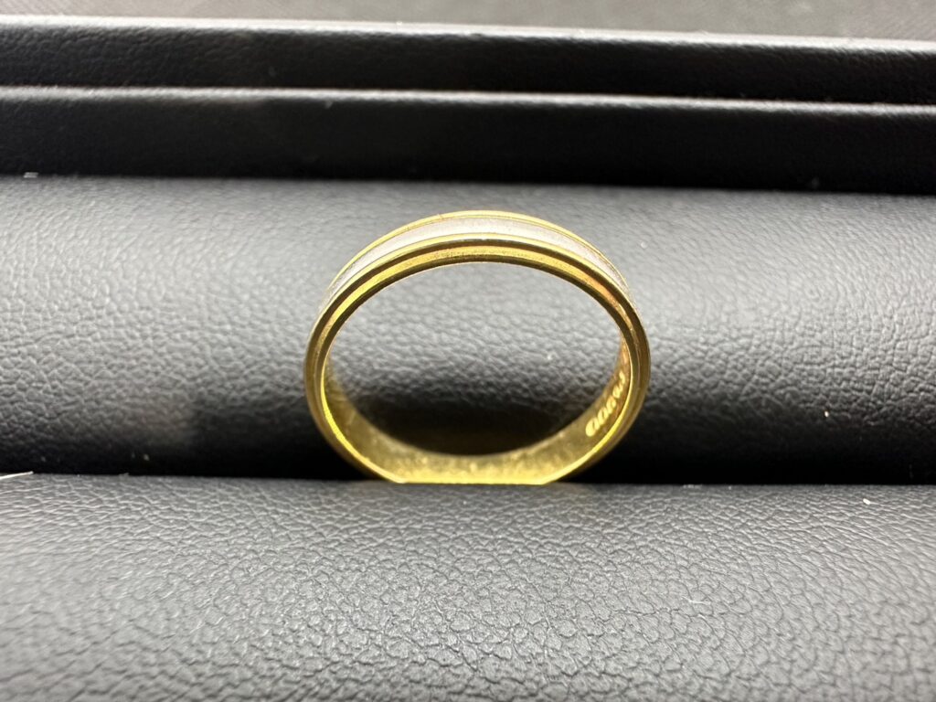 Pt900/K18　リング　2.7ｇ