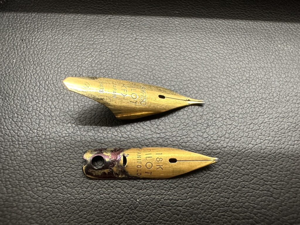 K18　万年筆ペン先　0.6g