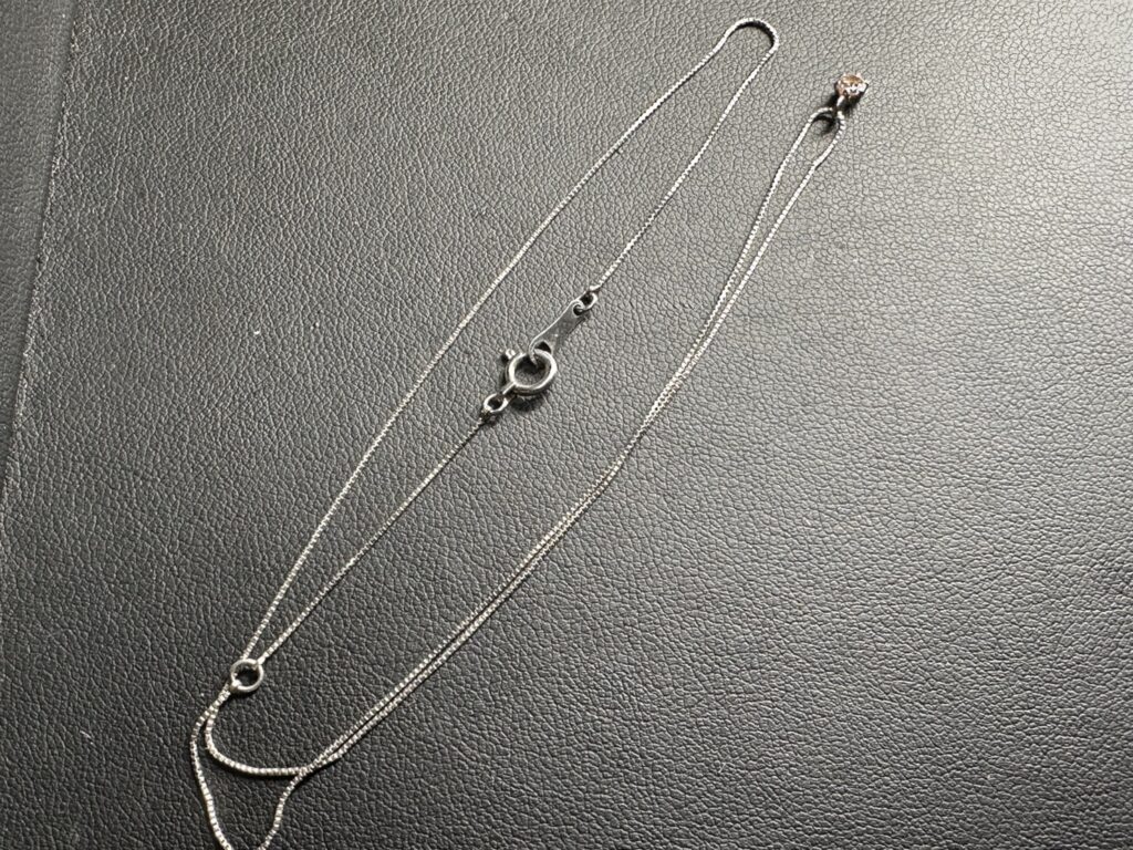 Pt850　ネックレス　1.3ｇ