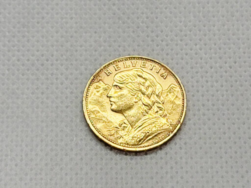 K21.6 スイス金貨 6.4g