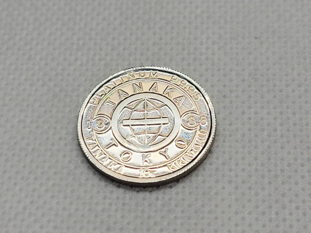 Pt1000 田中貴金属 メダル 10g