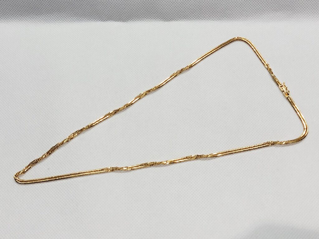 [借入可能金額　148,000円]　K18 ネックレス 12.4g