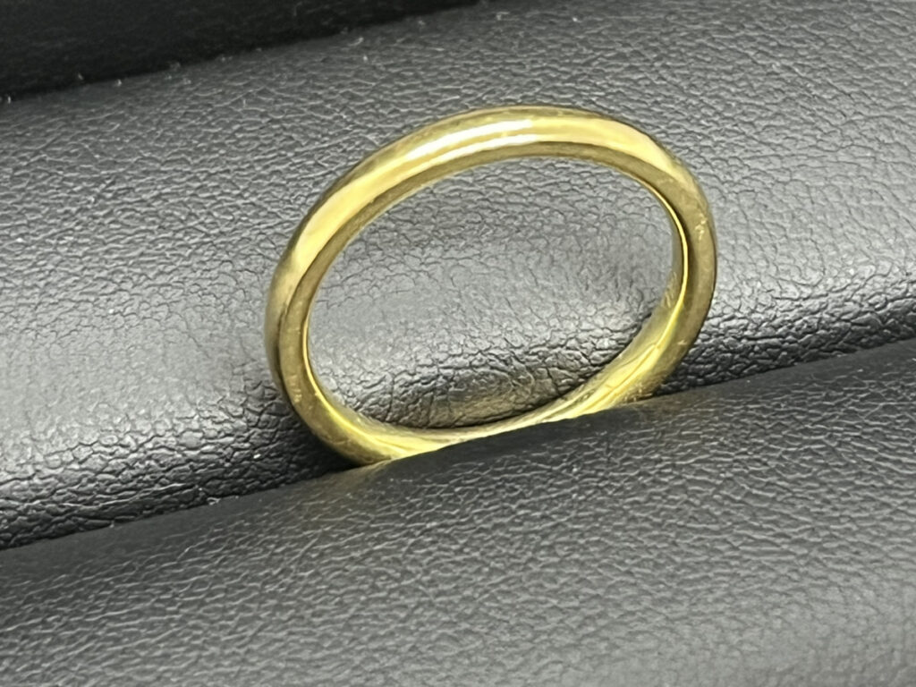 K18　リング　3.2ｇ　刻印なし