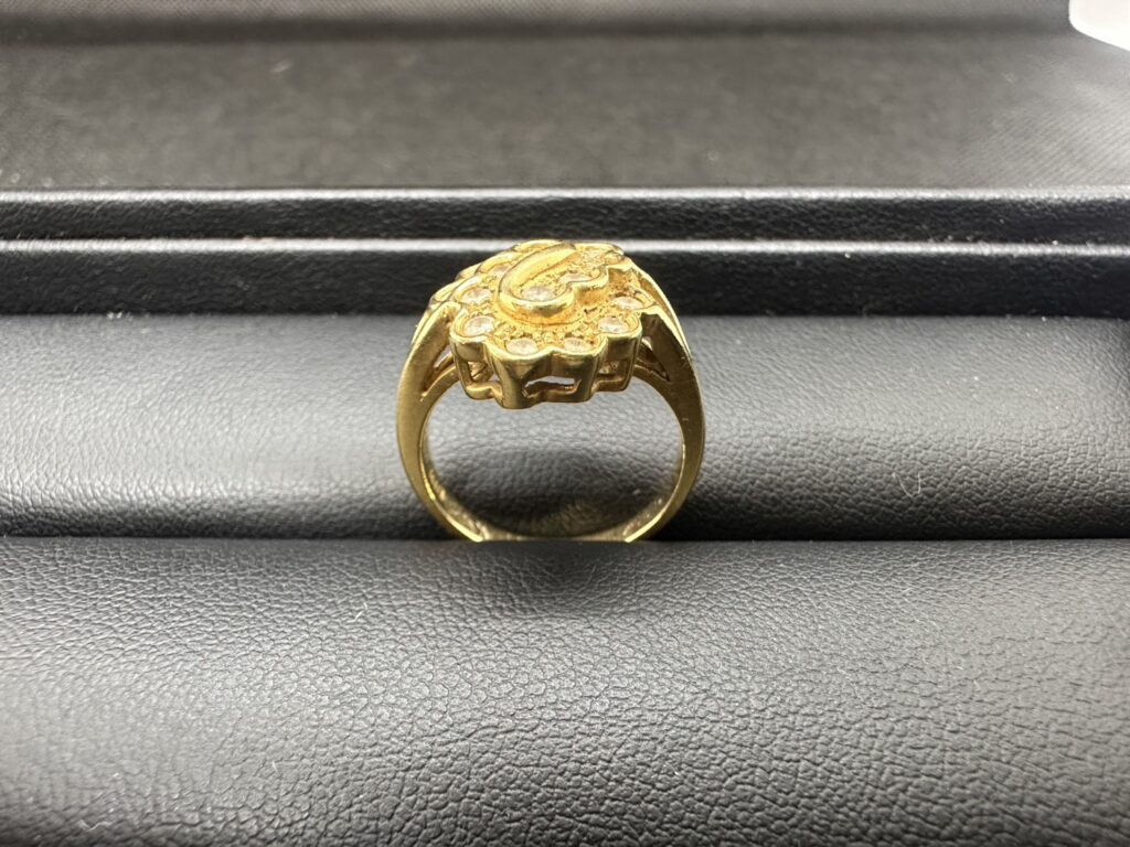 K18　リング　0.38ct　5.8ｇ