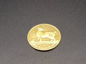 K24　マン島キャット金貨　1/5oz