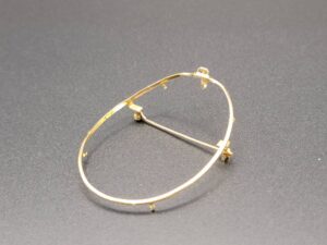 K18　ブローチ　2.1g