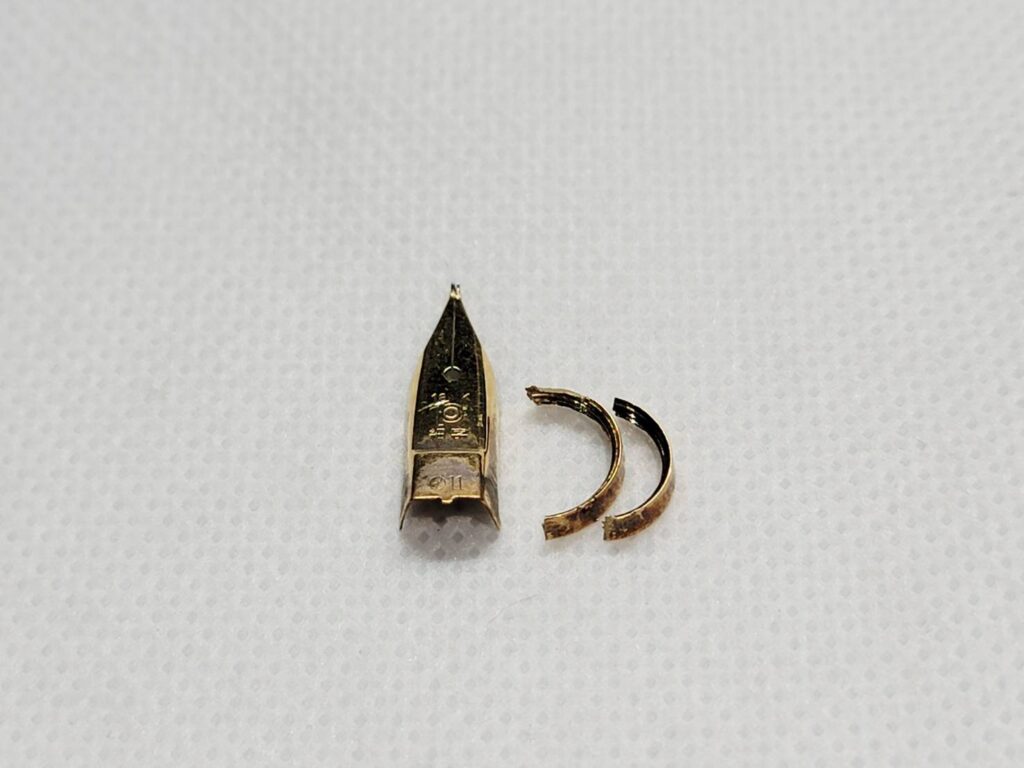 K18 万年筆ペン先 0.5g