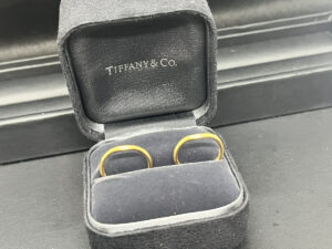 Tiffany　K18 ペアリング　5.1g