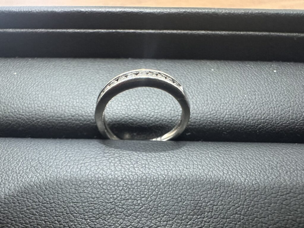 Pt900　MD0.2ct リング　2.4ｇ