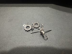 K10WG　ピアス　0.5g