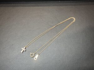 K18　MD0.18ct　ネックレス　2.1ｇ
