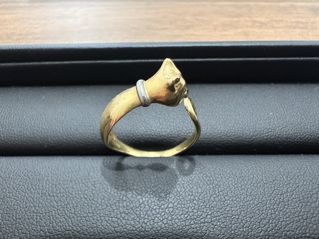 Pt900/K18　リング　3.8ｇ